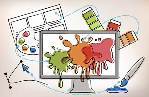 網站制作風格使用深色還是淺色